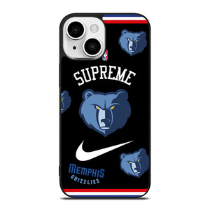 MEMPHIS GRIZZLIES NBA X SUPREME NIKE iPhone 13 Mini Case Cover MEMPHIS GRIZZLIES NBA X SUPREME NIKE iPhone 13 Mini Case Cover