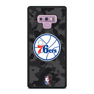 PHILADELPHIA 76ERS BLACK CAMO Samsung Galaxy Note 9 Case Cover