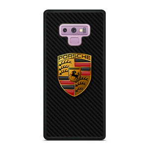PORSCHE AUTOMOBILE CARBON FIBER Samsung Galaxy Note 9 Case Cover