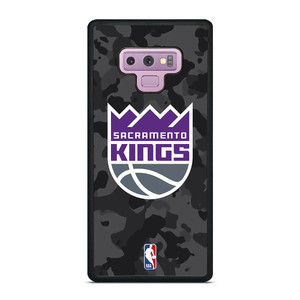 SACRAMENTO KINGS BLACK CAMO Samsung Galaxy Note 9 Case Cover