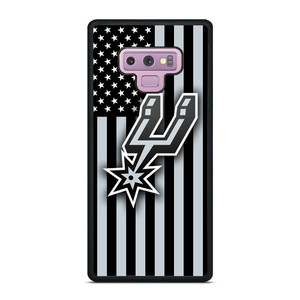 SAN ANTONIO SPURS NBA USA FLAG Samsung Galaxy Note 9 Case Cover