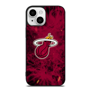 MIAMI HEAT BASKETBALL NBA FIRES iPhone 13 Mini Case Cover