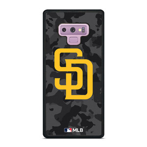 SAN DIEGO PADRES BASEBALL BLACK CAMO Samsung Galaxy Note 9 Case Cover
