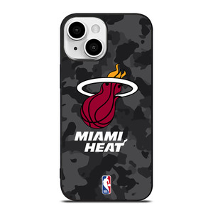 MIAMI HEAT BLACK CAMO iPhone 13 Mini Case Cover MIAMI HEAT BLACK CAMO iPhone 13 Mini Case Cover