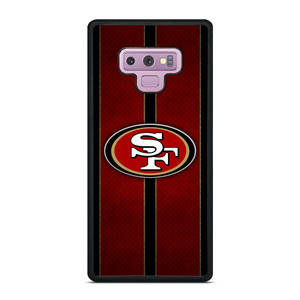 SAN FRANCISCO 49ERS NFL METAL STRIPE Samsung Galaxy Note 9 Case Cover