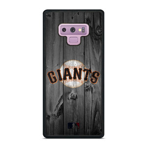 SAN FRANCISCO GIANTS BASEBALL MLB WOOD LOGO Samsung Galaxy Note 9 Case Cover