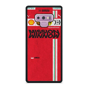 SCUDERIA FERRARI F1 JERSEY 2021 Samsung Galaxy Note 9 Case Cover