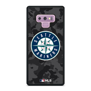 SEATTLE MARINERS BASEBALL BLACK CAMO Samsung Galaxy Note 9 Case Cover