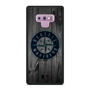SEATTLE MARINERS BASEBALL MLB WOOD LOGO Samsung Galaxy Note 9 Case Cover