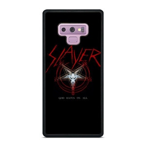 SLAYER ROCK BAND GOD HATES US ALL Samsung Galaxy Note 9 Case Cover