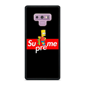 SUPREME BART SIMPSONS SKATEABOARD Samsung Galaxy Note 9 Case Cover