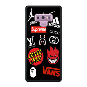 SUPREME NIKE ADIDAS SKATEBOARD Samsung Galaxy Note 9 Case Cover