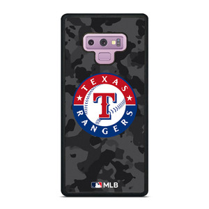 TEXAS RANGERS BASEBALL BLACK CAMO Samsung Galaxy Note 9 Case Cover