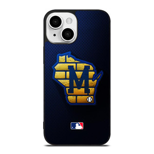 MILWAUKEE BREWERS MLB BASEBALL ICON iPhone 13 Mini Case Cover MILWAUKEE BREWERS MLB BASEBALL ICON iPhone 13 Mini Case Cover