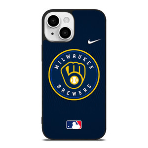 MILWAUKEE BREWERS MLB BASEBALL NIKE iPhone 13 Mini Case Cover MILWAUKEE BREWERS MLB BASEBALL NIKE iPhone 13 Mini Case Cover