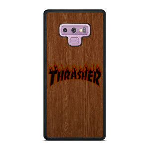 THRASHER SKATEBOARD WOODEN LOGO Samsung Galaxy Note 9 Case Cover