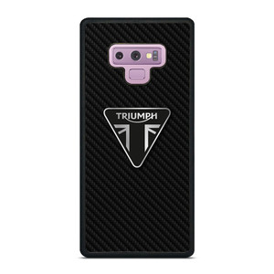 TRIUMPH MOTORCYCLES CARBON FIBER Samsung Galaxy Note 9 Case Cover