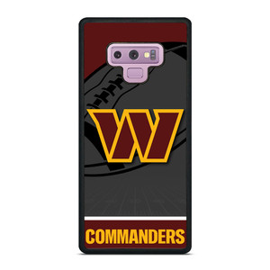WASHINGTON COMMANDERS NFL TEAM Samsung Galaxy Note 9 Case Cover
