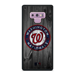 WASHINGTON NATIONALS BASEBALL MLB WOOD LOGO Samsung Galaxy Note 9 Case Cover