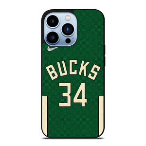GIANNIS ANTETOKOUNMPO MILWAUKEE BUCKS NIKE NBA 2021-22 iPhone 13 Pro Max Case Cover