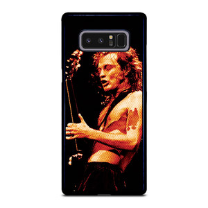 ACDC ANGUS YOUNG ROCK BAND GUITARIST Samsung Galaxy Note 8 Case Cover