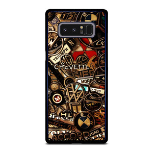 ALL CARS METAL LOGO Samsung Galaxy Note 8 Case Cover ALL CARS METAL LOGO Samsung Galaxy Note 8 Case Cover
