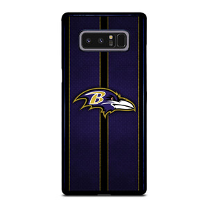 BALTIMORE RAVENS NFL METAL STRIPE Samsung Galaxy Note 8 Case Cover