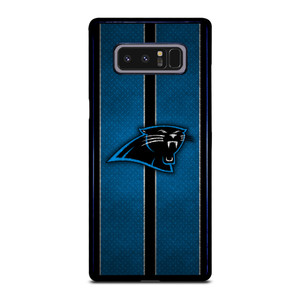 CAROLINA PANTHERS NFL METAL STRIPE Samsung Galaxy Note 8 Case Cover
