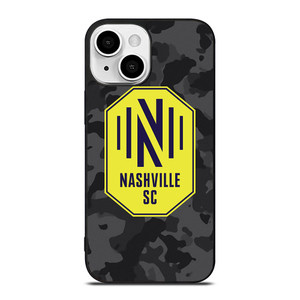 NASHVILLE SC MLS BLACK CAMO iPhone 13 Mini Case Cover