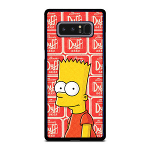 DUFF BEER BART SIMPSONS Samsung Galaxy Note 8 Case Cover