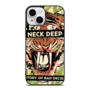 NECK DEEP A HISTORY OF A BAD DECISIONS iPhone 13 Mini Case Cover