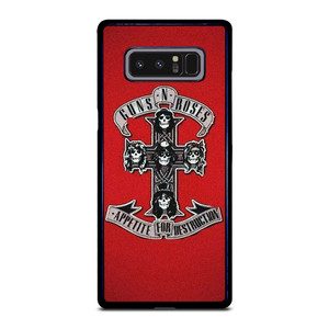GUNS N ROSES ROCK BAND RED Samsung Galaxy Note 8 Case Cover
