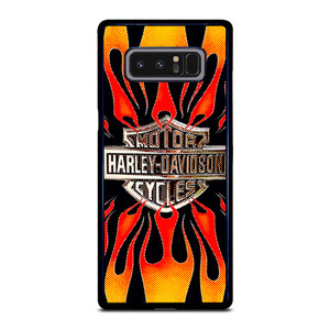 HARLAY DAVIDSON MOTOR FIRE LOGO Samsung Galaxy Note 8 Case Cover