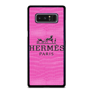 HERMES PARIS PINK LEATHER Samsung Galaxy Note 8 Case Cover