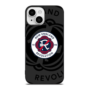 NEW ENGLAND REVOLUTION MLS BLACK iPhone 13 Mini Case Cover