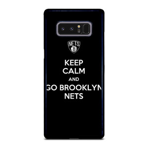 KEEP CALM AND AND GO BROOKLYN NETS Samsung Galaxy Note 8 Case Cover