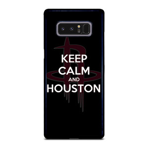 KEEP CALM AND GO HOUSTON ROCKETS Samsung Galaxy Note 8 Case Cover