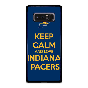 KEEP CALM AND LOVE INDIANA PACERS Samsung Galaxy Note 8 Case Cover