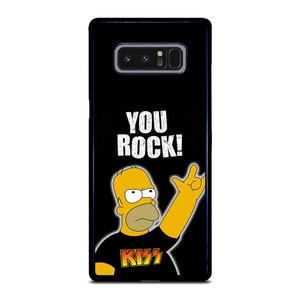 KISS ROCK HOMER SIMPSONS Samsung Galaxy Note 8 Case Cover