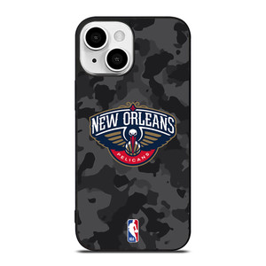 NEW ORLEANS PELICANS BLACK CAMO iPhone 13 Mini Case Cover