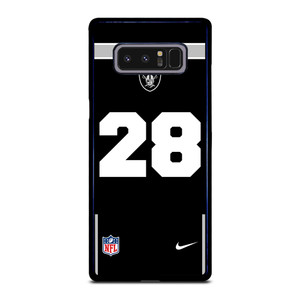 LAS VEGAS RAIDERS JOSH JACOBS 28 NFL NIKE Samsung Galaxy Note 8 Case Cover