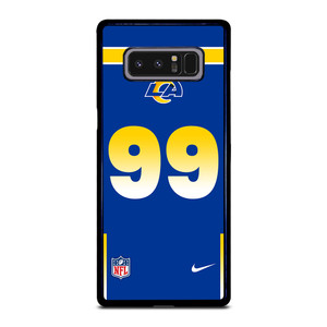 LOS ANGELES RAMS AARON DONALD 99 NFL NIKE Samsung Galaxy Note 8 Case Cover LOS ANGELES RAMS AARON DONALD 99 NFL NIKE Samsung Galaxy Note 8 Case Cover