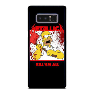METALLICA KILL EM ALL SIMPSONS Samsung Galaxy Note 8 Case Cover