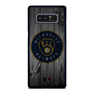 MILWAUKEE BREWERS BASEBALL MLB WOOD LOGO Samsung Galaxy Note 8 Case Cover