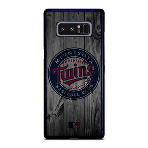 MINNESOTA TWINS BASEBALL MLB WOOD LOGO Samsung Galaxy Note 8 Case Cover