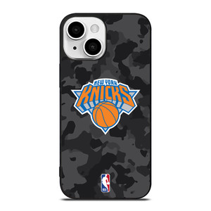 NEW YORK KNICKS BLACK CAMO iPhone 13 Mini Case Cover