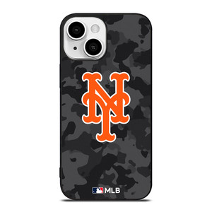 NEW YORK METS BASEBALL BLACK CAMO iPhone 13 Mini Case Cover