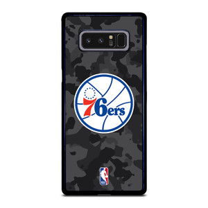 PHILADELPHIA 76ERS BLACK CAMO Samsung Galaxy Note 8 Case Cover