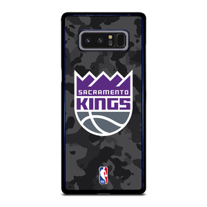 SACRAMENTO KINGS BLACK CAMO Samsung Galaxy Note 8 Case Cover
