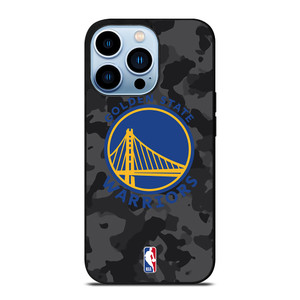 GOLDEN STATE WARRIORS BLACK CAMO iPhone 13 Pro Max Case Cover